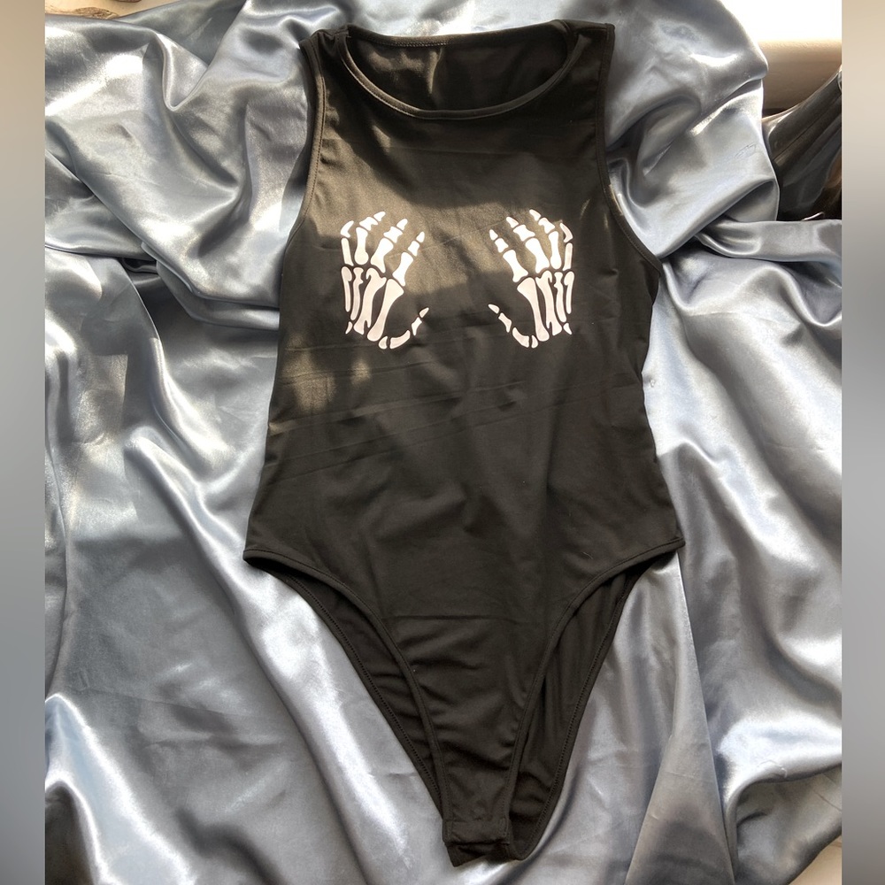 Hand Bones Bodysuit. New
